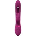 Mika – Triple Rabbit with G-Spot Flapping – Pink | Wibrator króliczek VIVE057 Mika – Triple Rabbit with G-Spot Flapping – Pink | Wibrator króliczek VIVE057