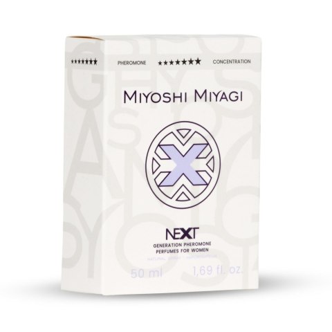 Miyoshi Miyagi Next X Femme – Perfumy damskie z feromonami 50 ml Miyoshi Miyagi Next X Femme – Perfumy damskie z feromonami 50 ml