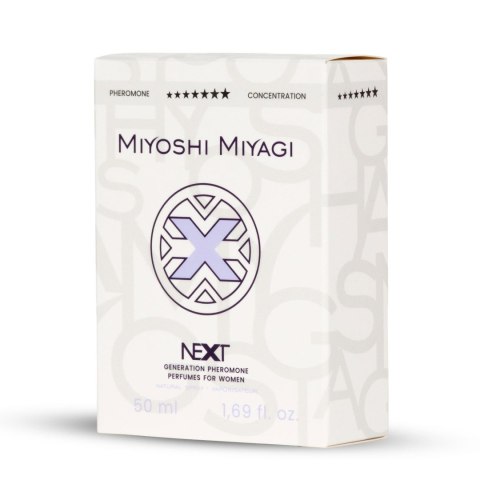 Miyoshi Miyagi Next X Femme – Perfumy damskie z feromonami 50 ml Miyoshi Miyagi Next X Femme – Perfumy damskie z feromonami 50 ml