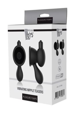 Pleasure Pumps Vibrating Nipple Teasers – Ssanie i wibracje dla podwójnej przyjemności
