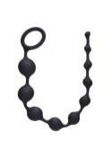 Anal Beads Long Pleasure Chain Black – długi łańcuszek analny z silikonu medycznego Anal Beads Long Pleasure Chain Black – długi łańcuszek analny z silikonu medycznego