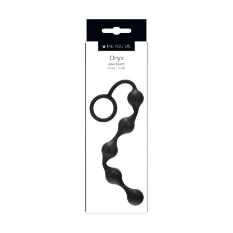 Onyx Silicone Anal Beads – kulki analne z silikonu medycznego Onyx Silicone Anal Beads – kulki analne z silikonu medycznego