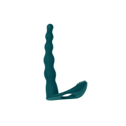 Strap-on Pure Passion Farnell Green – nasadka z podwójną penetracją Strap-on Pure Passion Farnell Green – nasadka z podwójną penetracją