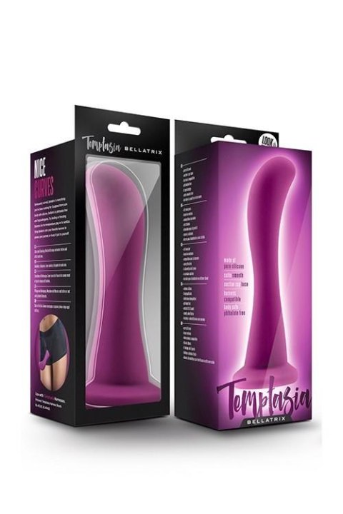 Temptasia Bellatrix Plum – Zmysłowo zakrzywiony masażer punktu G i prostaty
