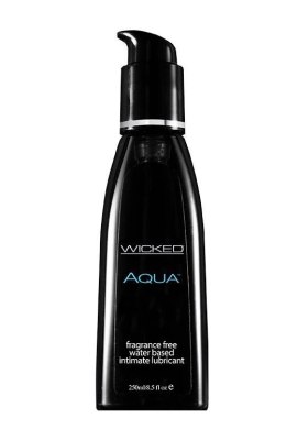 Wicked Aqua 250 ml – luksusowy lubrykant na bazie wody