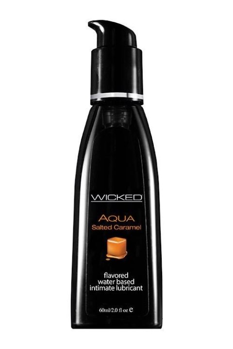 Wicked Aqua Salted Caramel Flavored 60 ml – lubrykant smakowy na bazie wody Wicked Aqua Salted Caramel Flavored 60 ml – lubrykant smakowy na bazie wody