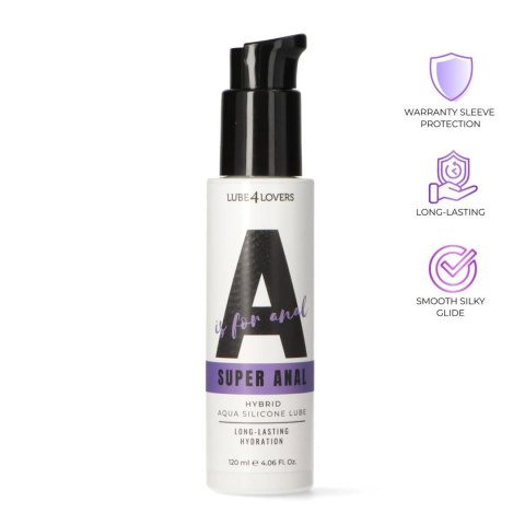 A is for Super Anal – Hybrydowy lubrykant analny 120 ml