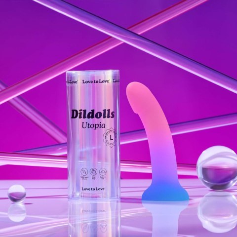 DILDOLLS UTOPIA L – Realistyczne dildo z płynnego silikonu i przyssawką DILDOLLS UTOPIA L – Realistyczne dildo z płynnego silikonu i przyssawką