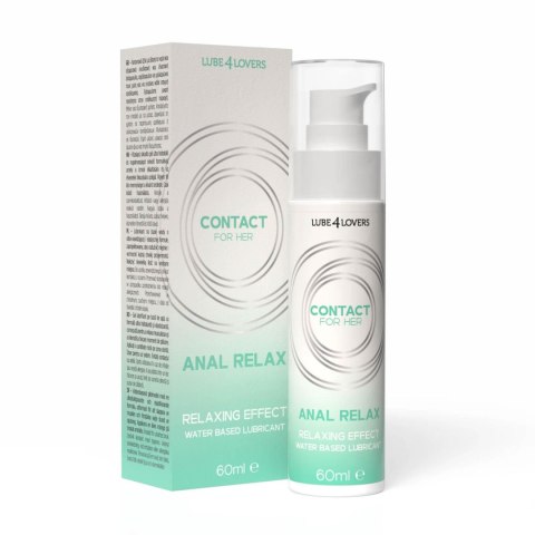 Lubrificante Anal Relax 60 ml – Chłodzący żel intymny do seksu analnego