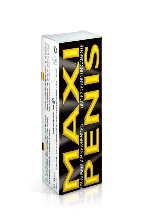 MAXI PENIS 50 ml – Krem stymulujący do pielęgnacji i powiększenia grubości MAXI PENIS 50 ml – Krem stymulujący do pielęgnacji i powiększenia grubości