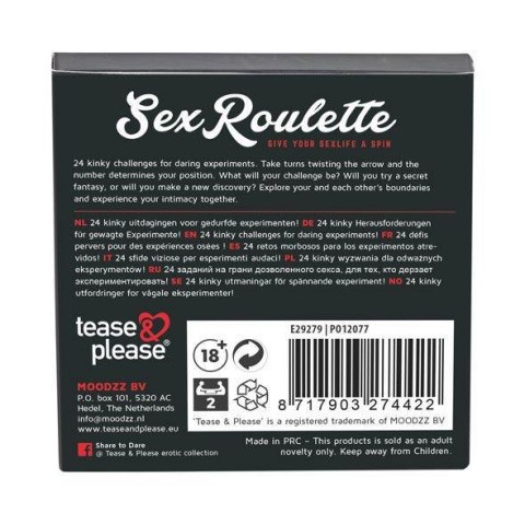 Sex Roulette Kinky – Gra erotyczna z wyzwaniami Sex Roulette Kinky – Gra erotyczna z wyzwaniami