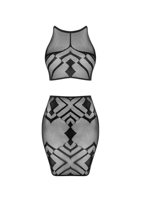 Bielizna-K101 top i spódnica S/M/L Bielizna-K101 top i spódnica S/M/L