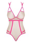 Bielizna-Nudelia body różowe S/M