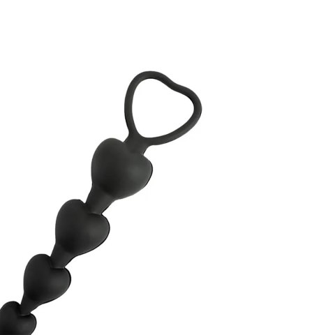 ANAL BEADS black heart ANAL BEADS black heart