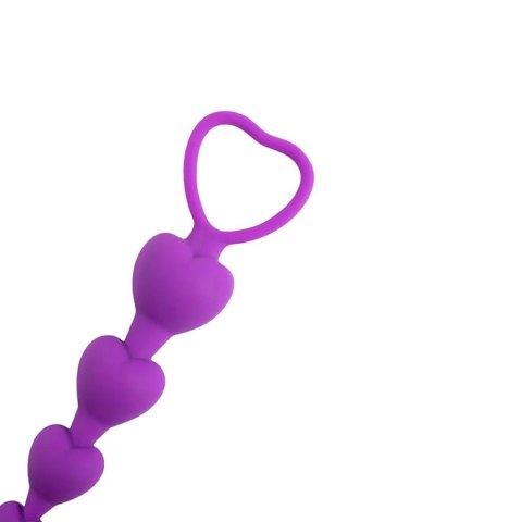 ANAL BEADS purple heart ANAL BEADS purple heart