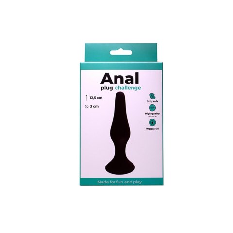 ANAL PLUG Black large ANAL PLUG Black large