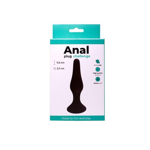 ANAL PLUG Black medium ANAL PLUG Black medium