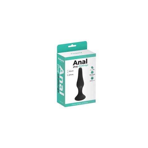 ANAL PLUG Black medium ANAL PLUG Black medium