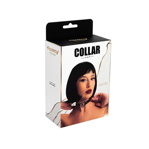 Adjustable collar with cat face. Adjustable collar with cat face.