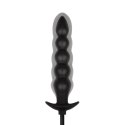 Anal Collection Inflatable Anal Plug 20 cm Black – Pompowany korek analny kulkowy