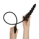 Anal Collection Inflatable Anal Plug 20 cm Black – Pompowany korek analny kulkowy