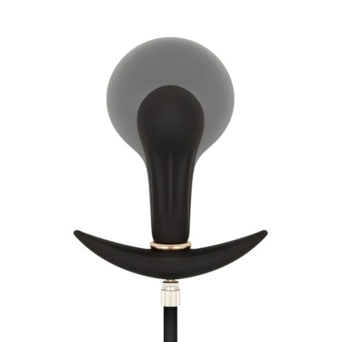 Anal Collection Inflatable Butt Plug 8 cm Black – Pompowany korek analny ze stalową kulką Anal Collection Inflatable Butt Plug 8 cm Black – Pompowany korek analny ze stalową kulką