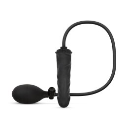 Anal Collection Inflatable Dildo 14,5 cm Black – Pompowane dildo analne
