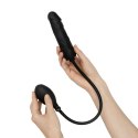 Anal Collection Inflatable Dildo 14,5 cm Black – Pompowane dildo analne