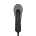 Anal Collection Inflatable Dildo 14,5 cm Black – Pompowane dildo analne