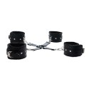 Black hogtie with comfy wrist and ankle cuffs Black hogtie with comfy wrist and ankle cuffs