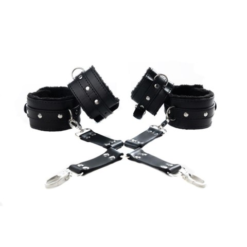 Black hogtie with comfy wrist and ankle cuffs Black hogtie with comfy wrist and ankle cuffs