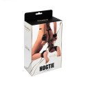 Black hogtie with comfy wrist and ankle cuffs Black hogtie with comfy wrist and ankle cuffs