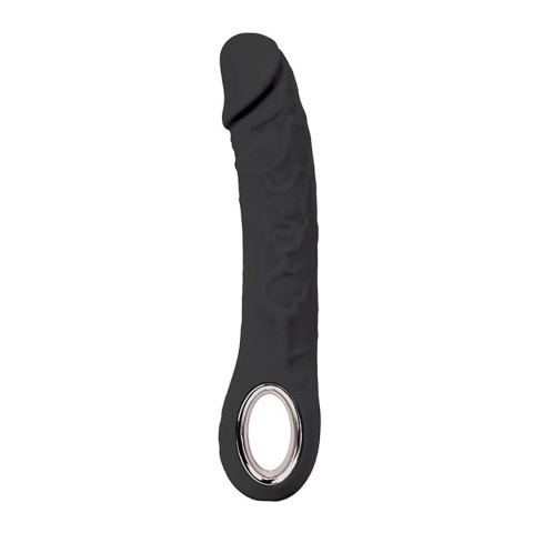 Black vibrator - 10 different modes of vibration and heating function Black vibrator - 10 different modes of vibration and heating function