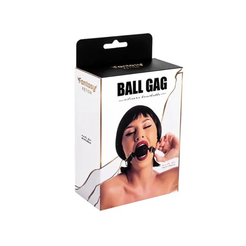 Breathable silicone ball gag with adjustable straps. Breathable silicone ball gag with adjustable straps.