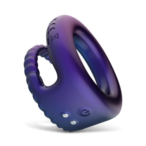 Hueman - Jupiter Vibrating Cock and Ball Ring - Purple Hueman - Jupiter Vibrating Cock and Ball Ring - Purple