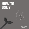 Luxurious Vibrating Egg Black – Wibrujące jajeczko z pilotem, 12 trybów