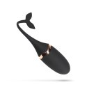 Luxurious Vibrating Egg Black – Wibrujące jajeczko z pilotem, 12 trybów
