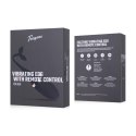 Luxurious Vibrating Egg Black – Wibrujące jajeczko z pilotem, 12 trybów