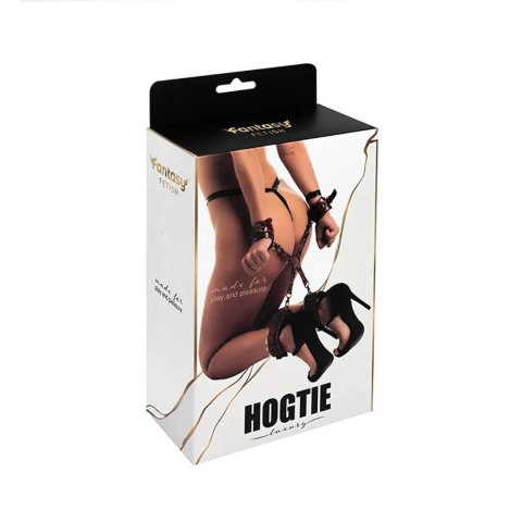 Luxury hogtie with wrist and ankle cuffs Luxury hogtie with wrist and ankle cuffs