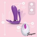 Purple Pleaser Vibrator – Potrójna stymulacja z pilotem