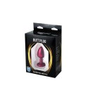 Red Butt Plug with White Diamond