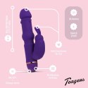 Teazers – Fioletowy wibrator króliczek, 20 trybów
