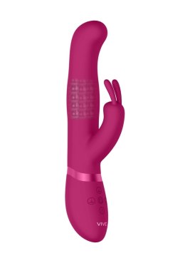 Izara – Rotating Beads Rabbit Pink | Wibrator króliczek z obrotowymi kulkami i potrójną stymulacją