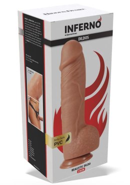 ealistic Dildo INFERNO 25 cm | Realistyczne dildo z przyssawką
