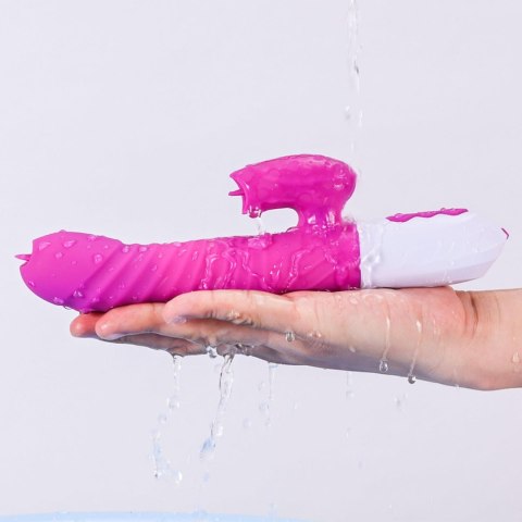 Wibrator-Silicone Vibrator USB 7 Function and Thrusting Function / Heating, purple Wibrator-Silicone Vibrator USB 7 Function and Thrusting Function / Heating, purple