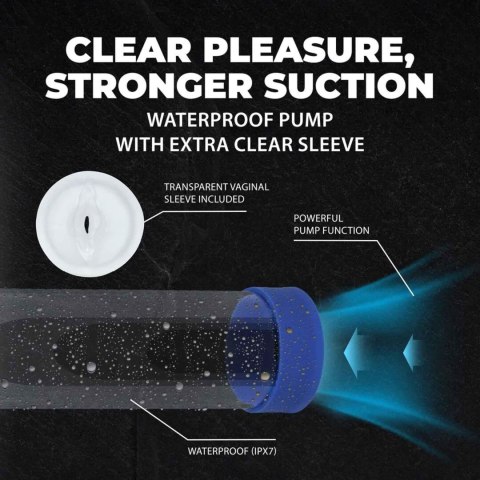 ENGAGE Metallic Blue – Automatyczna pompka do penisa i masturbator | Silnik 5200 RPM, wodoodporna ENGAGE Metallic Blue – Automatyczna pompka do penisa i masturbator | Silnik 5200 RPM, wodoodporna