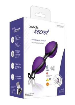 Joyballs Secret Violet-Black – Kulki gejszy z silikonu medycznego
