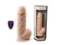 Wibrujące Dildo Termoaktywne z Pilotem i Przyssawką | Realistyczne Silikonowe Dildo Premium