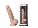 Silexd Real Skin Model 1 (8”) Flesh – Realistyczne Dildo Termoaktywne z Jądrami i Rdzeniem SILEXPAN®