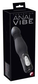 Y2T Black Thrusting Anal Vibe – Wibrujący wibrator analny | 7 trybów, 3 prędkości thrustingu